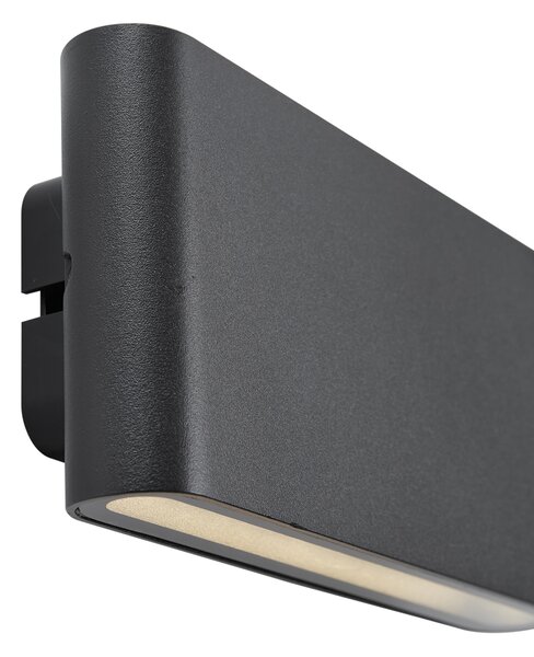 Lampă de perete neagră magnetică incl. LED reîncărcabilă - Batt