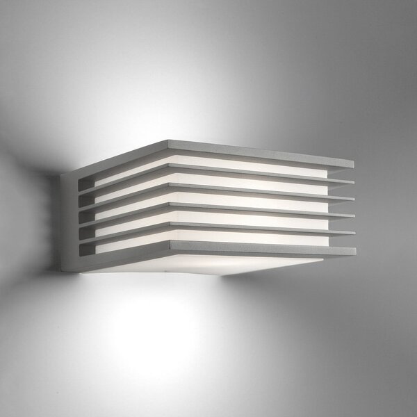 Philips myGarden Shades lampă de perete pentru exterior E27 gri, reglabil, Gri, Metal, Modern, Priză de perete sus / jos