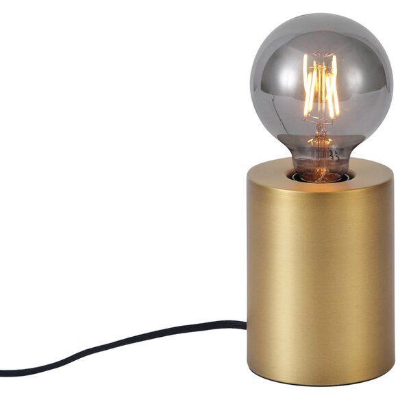 Lampă de masă modernă alamă 13cm - Cylinder