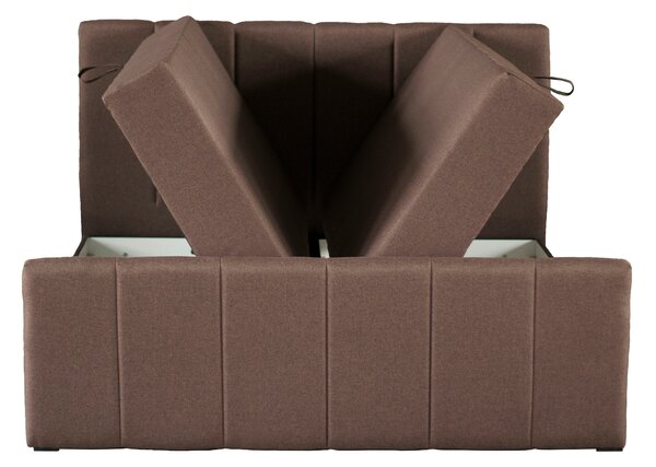 KONDELA Pat boxspring, 180x200, maro, STAR