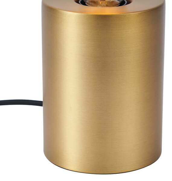 Lampă de masă modernă alamă 13cm - Cylinder