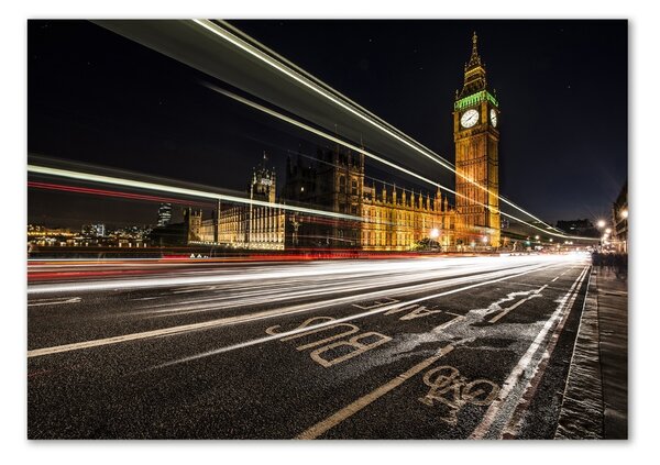 Tablou Printat Pe Sticlă Big Ben, Londra