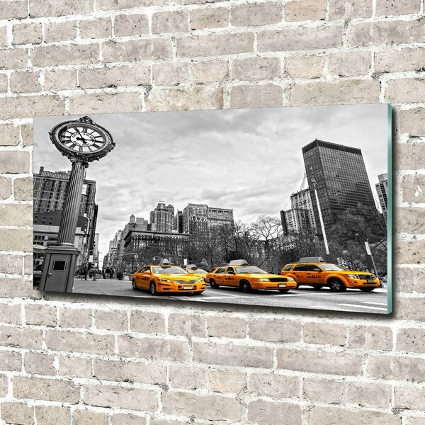 Imagine de sticlă New York taxiuri