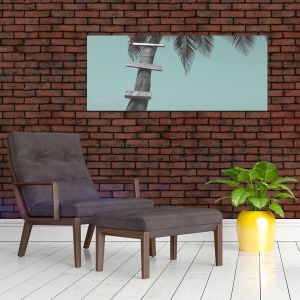 Tablou - Palma în Caraibe (120x50 cm)