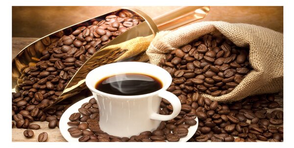 Imagine de sticlă ceașcă de cafea