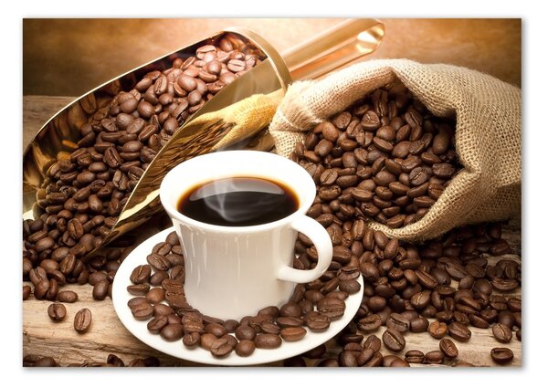 Imagine de sticlă ceașcă de cafea