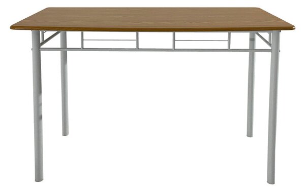Set masa si scaune 5 piese Reforia, Natural, 110x60x74 cm