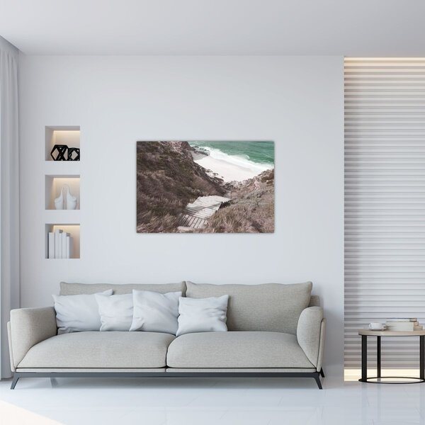Tablou - Călătorie spre Marea de Smarald (90x60 cm)
