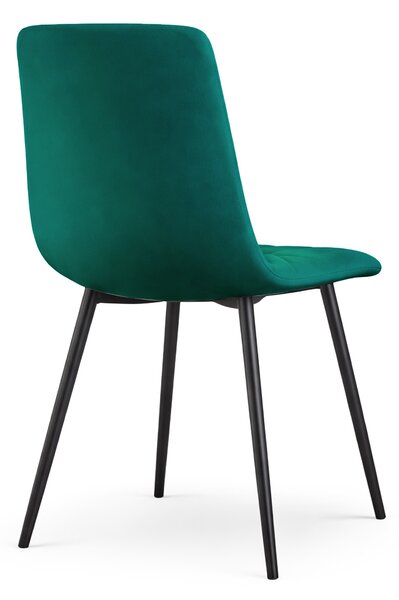 Set 2 scaune de sufragerie Nairobi (verde închis). Promo -15%. 1152345
