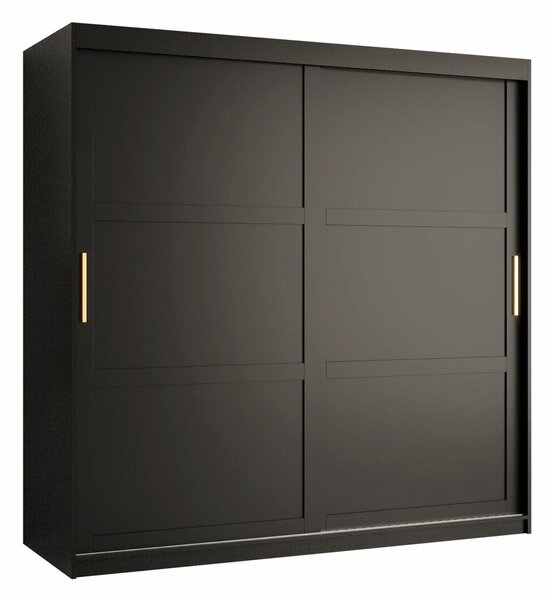 Dulap Ferfere 101Negru, 20x18x6cm, Uși dulapUși dulap: Glisante