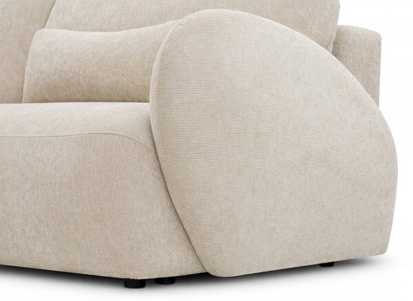 Canapea extensibilă pentru dormit Elora - szenil bej deschis Vibe 06
