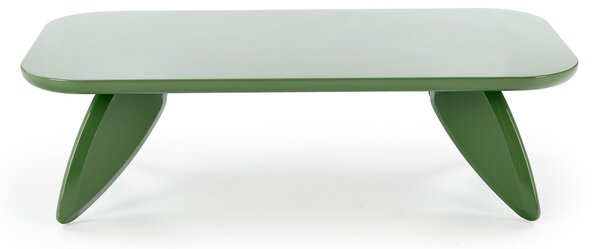 Măsuță de cafea dreptunghiulară Lumis 120 cm - verde