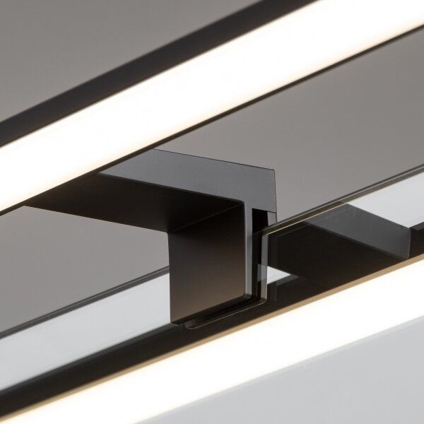 Brilagi - Lampă LED pentru oglindă de baie VESTRA LED/15W/230V, 80 cm, IP44, negru