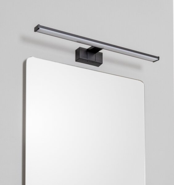 Brilagi - Iluminare LED pentru oglindă de baie VESTRA LED/12W/230V, 60 cm, IP44, negru