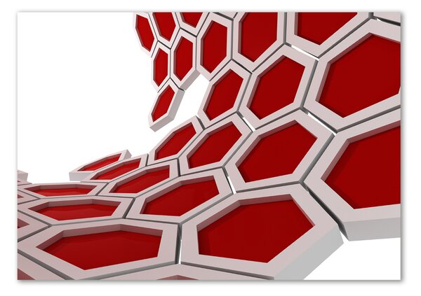 Tablou sticlă 3D Abstracție