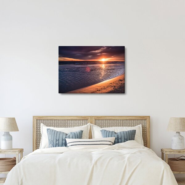 Tablou cu apus de soare (70x50 cm)