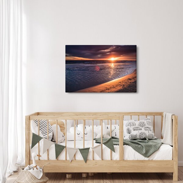 Tablou cu apus de soare (90x60 cm)