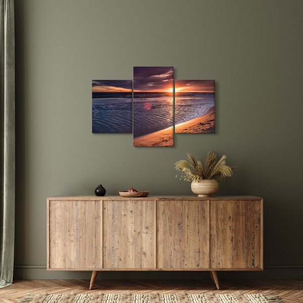 Tablou cu apus de soare (90x60 cm)