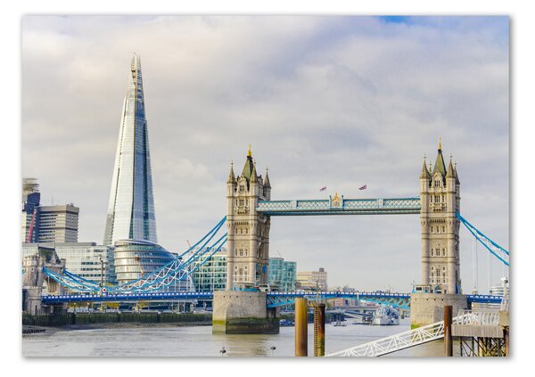 Imagine de sticlă Thames Londra
