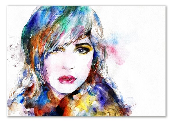 Imagine de sticlă Fața femeii