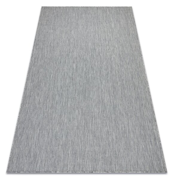 Covor SISAL SION A5165A Melanj țesute plate gri