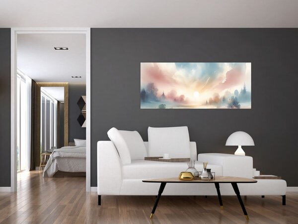 Tablou - Peisaj elegant (120x50 cm)