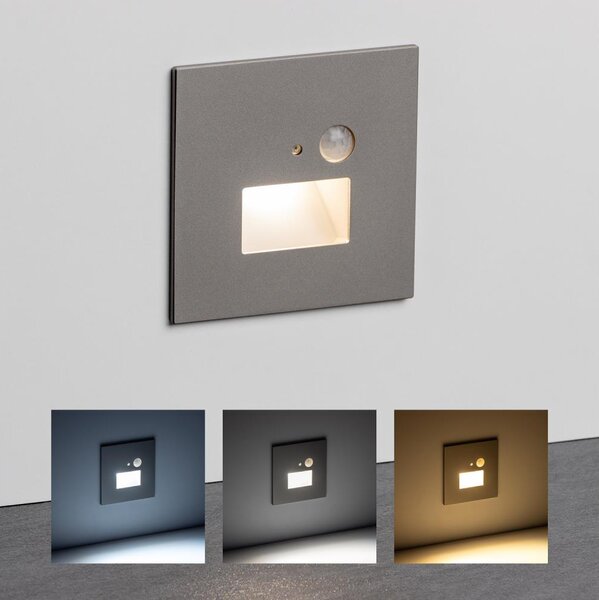 Aplica LED pentru scări cu senzor de mișcare LED/1,5W/230V 3000/4000/6000K gri