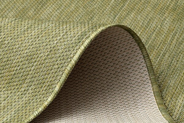 Covor, traversa SISAL SION A5165A Melanj țesute plate verde