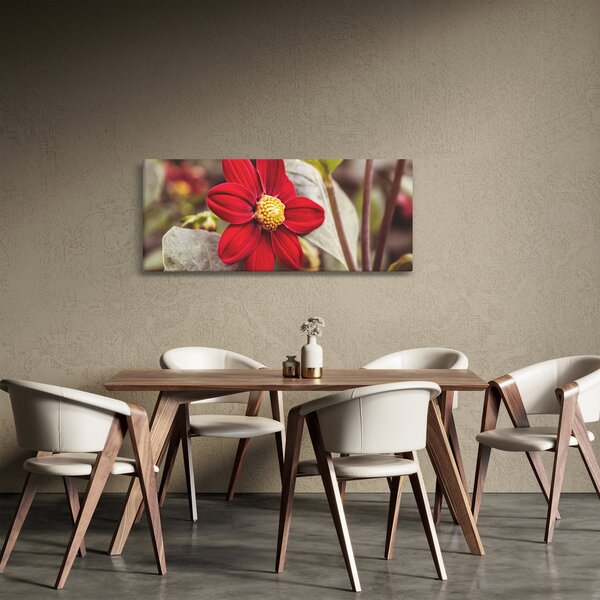 Tablou cu floare (120x50 cm)