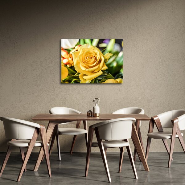 Tablou cu trandafir (70x50 cm)