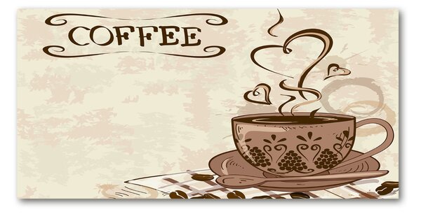 Tablou din Sticlă cafea aromatică