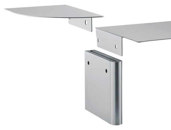 Raft argintiu mat din oțel inoxidabil 80 cm Oru – Blomus