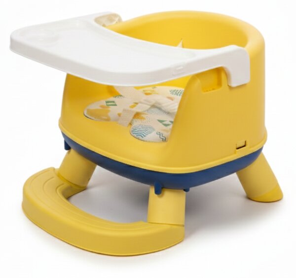 Scaun de masa inaltator Kidizi FlexiChair 3 in 1,multifunctional si ajustabil, transformabil in scaunel de joaca sau cu roti