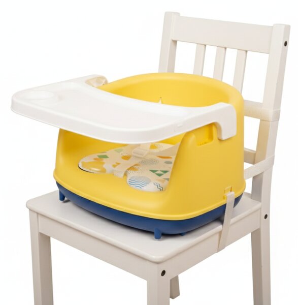 Scaun de masa inaltator Kidizi FlexiChair 3 in 1,multifunctional si ajustabil, transformabil in scaunel de joaca sau cu roti
