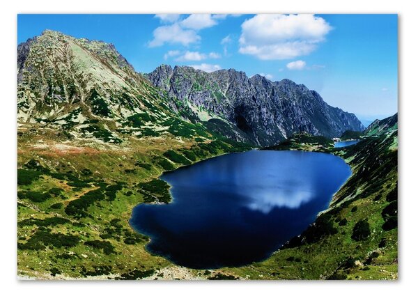 Imagine de sticlă Valley în munți