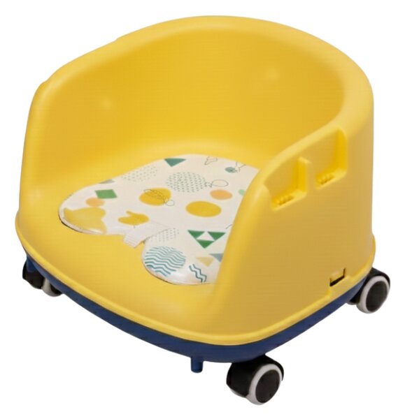 Scaun de masa inaltator Kidizi FlexiChair 3 in 1,multifunctional si ajustabil, transformabil in scaunel de joaca sau cu roti