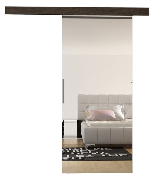 Uși culisante Clayton 80 II (Alb + oglindă). 1058794