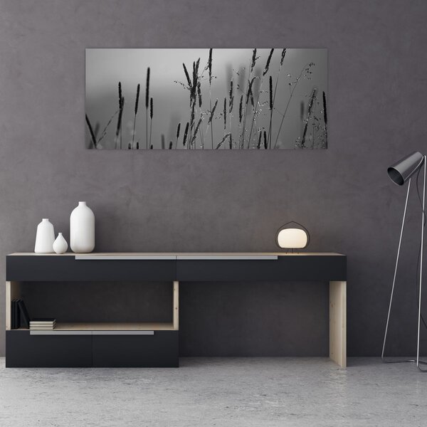 Tablou - Lamele de iarbă (120x50 cm)