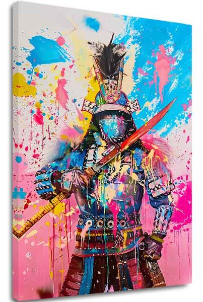 Imagine SAMURAI SPIRIT pe panza | Structură pictată
