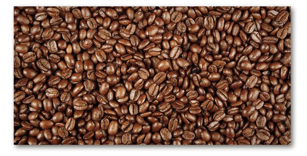 Tablou pe pe sticlă Boabe de cafea