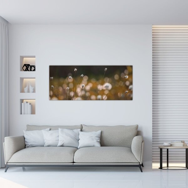 Tablou - Pajiște cu iarbă de cozonac N⁰2 (120x50 cm)