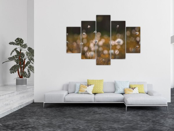 Tablou - Pajiște cu iarbă de cozonac N⁰2 (150x105 cm)