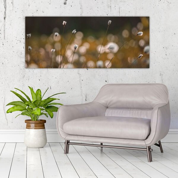Tablou - Pajiște cu iarbă de cozonac N⁰2 (120x50 cm)