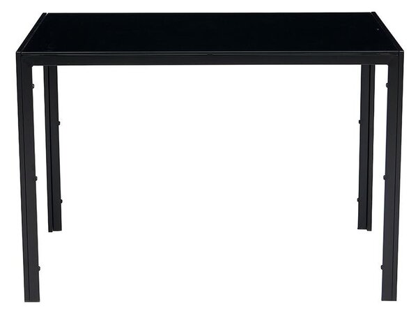 Set de dining 4x scaune + masă Catini AUSTIN - Negru