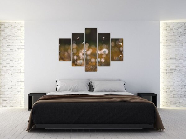 Tablou - Pajiște cu iarbă de cozonac N⁰2 (150x105 cm)