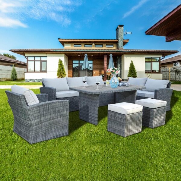 Set mobilier de familie, cu cutie pentru perne Avenberg SYDNEY