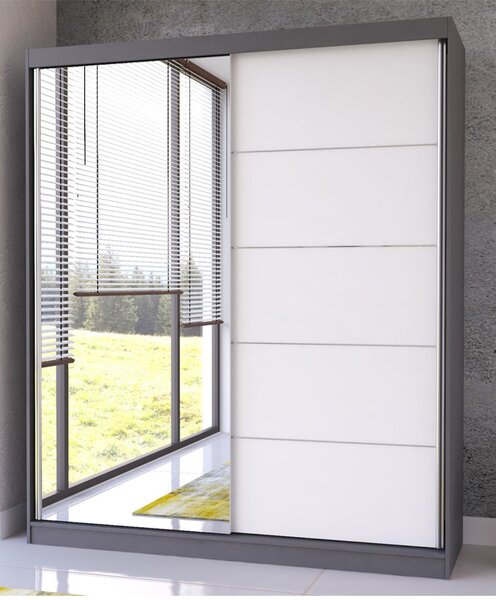 Dulap cu oglindă Bella 03 (183 cm)