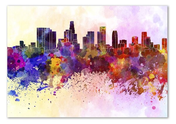 Tablou sticlă Culorile din Los Angeles