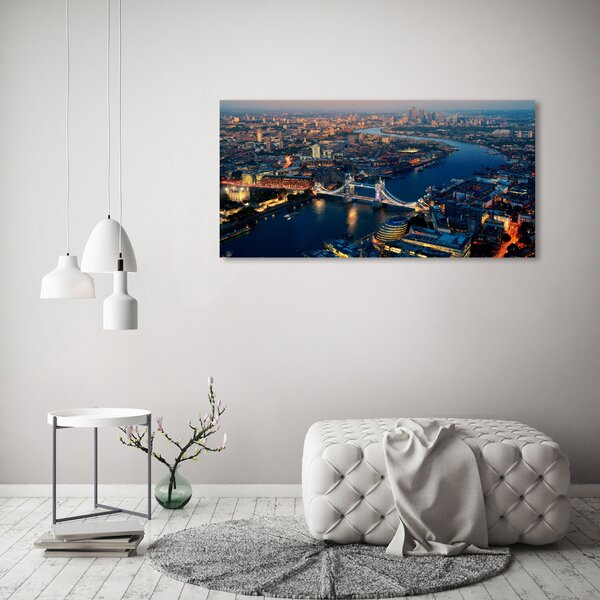 Print pe pânză vedere aeriană din Londra