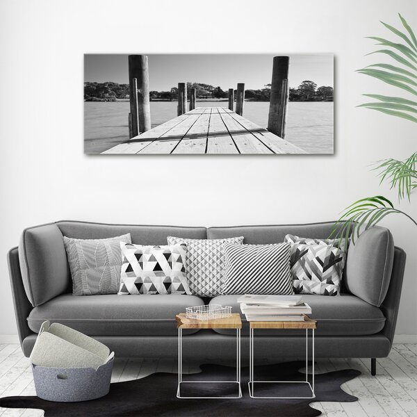 Print pe canvas debarcader din lemn